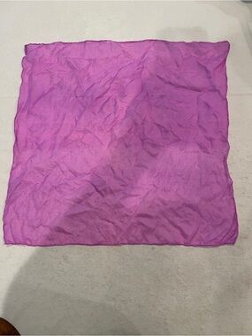 Vintage Sheer lilac purple Square Scarf. So pretty!